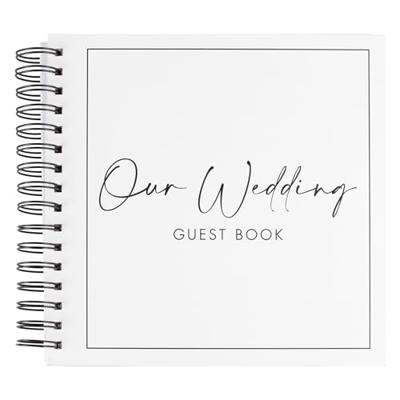 Ginger Ray BW-402 Wedding Guest Book