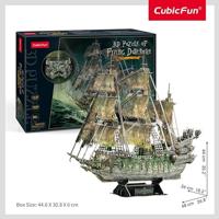 Cubic Fun 3D Puzzel Flying Dutchman + Licht 360 Stukjes - thumbnail