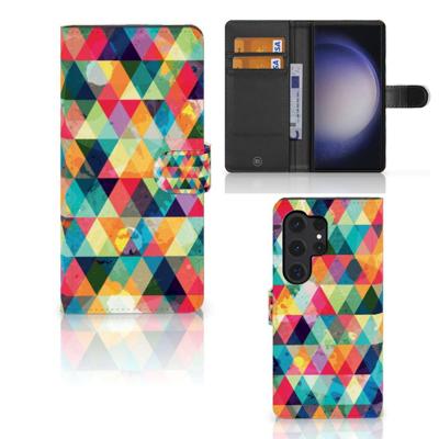 Samsung Galaxy S24 Ultra | Telefoon Hoesje | Geruit