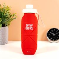 Opvouwbare waterfles - Rood - thumbnail