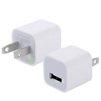 Amerikaanse Plug 5V / 1A USB Laderadapter voor iPhone Galaxy Huawei Xiaomi LG HTC en andere Smart Phones oplaadbare Devices(White) - thumbnail