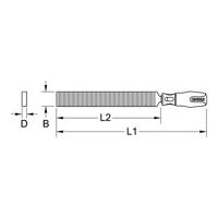 KS Tools 9639531 963.9531 Vlakke schraper - thumbnail