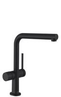 Hansgrohe Talis M54 ééngreeps keukenmengkraan 270 met stopkraan voor vaatwasser, mat zwart - thumbnail