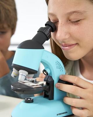Microscoop - KINDERLICENTIE - Vision Kids - Leeftijd 5+ - Blauw
