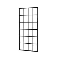 Inloopdouche Best Design Black Screen 100x200 cm 10mm Nano Mat Zwart - thumbnail