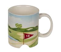 Golf mok met golfclub en bal - thumbnail