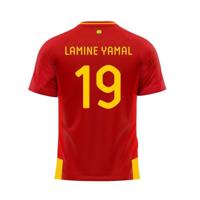 Heren Voetbal T-shirt met Korte Mouwen RFEF Home Jsy 24 Lamine Yamal Maat L - thumbnail