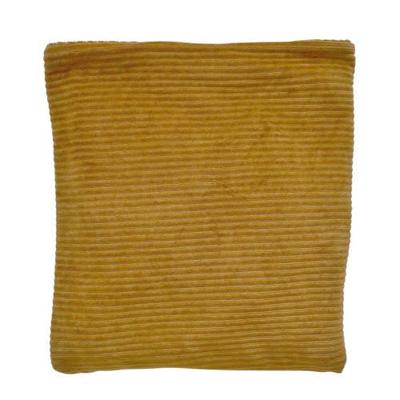 Witlof for kids Tuck-Inn baby wiegdeken rib velours oker