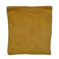 Witlof for kids Tuck-Inn baby wiegdeken rib velours oker - thumbnail