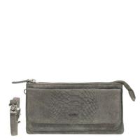 DSTRCT Portland Road Crossbody Clutch Wallet Grey - thumbnail