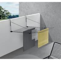 Metaltex den haag droogrek 9 m drooglijn 55x28 cm zwart - thumbnail