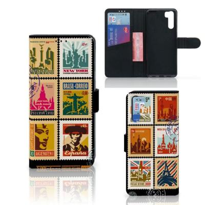 OPPO A91 | Reno3 | Flip Cover | Postzegels OPPO A91 | Reno3 | Flip Cover | Postzegels
