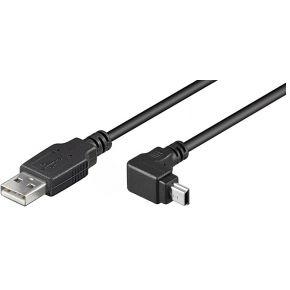 goobay USB-A > Mini USB 90º kabel