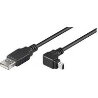 goobay USB-A > Mini USB 90º kabel - thumbnail