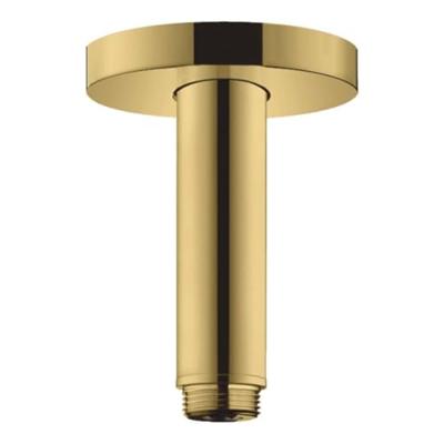 Hansgrohe plafondbevestiging S 100 mm, Polished Gold Optic