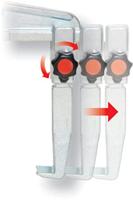 KS Tools 6251701 Poelietrekkerset Aantal haken: 3 - thumbnail