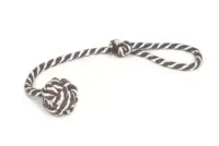 BZ SLINGERKOORD MET BAL BRN WIT 50 - thumbnail