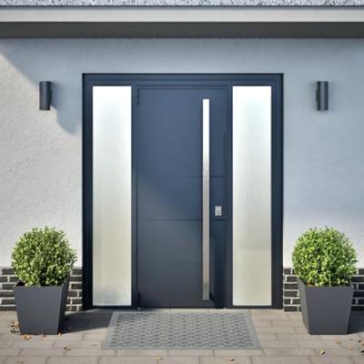 Plantenbakken 2 st 40x40x40 cm staal antracietkleurig Plantenbakken 2 st 40x40x40 cm staal antracietkleurig