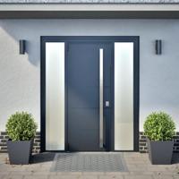 Plantenbakken 2 st 40x40x40 cm staal antracietkleurig - thumbnail