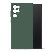 Mobilize Rubber Gelly Case Samsung Galaxy S24 Ultra 5G Matt Green - thumbnail