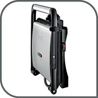 Tefal GC241D Multifunctionele Panini Grill 2000W Zwart/RVS - thumbnail