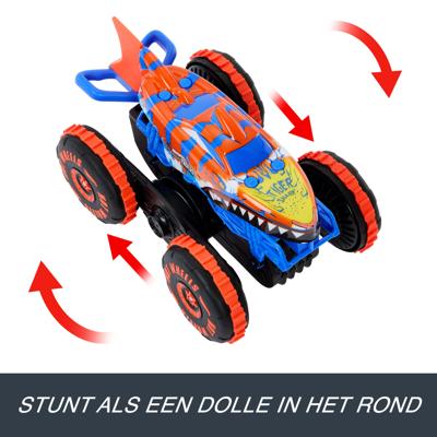 Hot Wheels - Monstertrucks - Op batterijen werkend Tiger Shark-klimvoertuig - Hot Wheels - JFR39