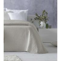 Sprei Hosteline AGNES Beige Bed van 90 (1 Onderdelen) - thumbnail