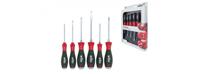 Wiha Schraubendrehersatz 6tlg PH/ Schlitz 6kant-Klinge Soft-Fin Schroevendraaierset Werkplaats 6-delig Plat, Kruiskop Phillips - thumbnail