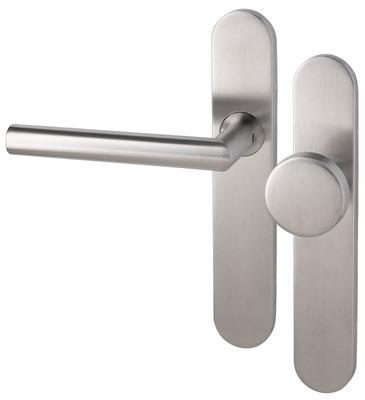 Tavira PF KL4 LS kruk L/vaste knop blind rvs mat