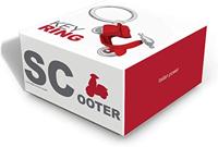 Sleutelhanger Metalmorphose scooter - thumbnail