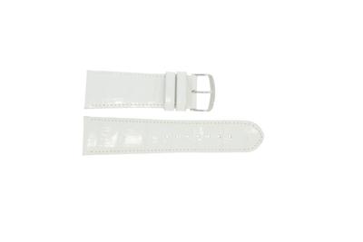 Horlogeband Universeel WP.61324.26 Croco leder Wit 26mm Horlogeband Universeel WP.61324.26 Croco leder Wit 26mm