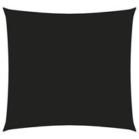 VidaXL Zonnescherm vierkant 4,5x4,5 m oxford stof zwart - thumbnail