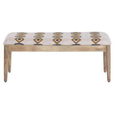 Kruk Home ESPRIT Beige Multicolour Mangohout 113 X 35 X 45 CM Kruk Home ESPRIT Beige Multicolour Mangohout 113 X 35 X 45 CM