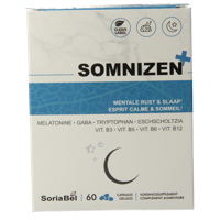 Somnizen plus met escholtzia 60 Capsules - thumbnail