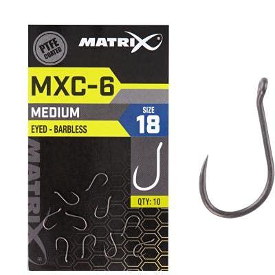 Fox Matrix Mxc-6 Barbless Eyed 10St. Size 18