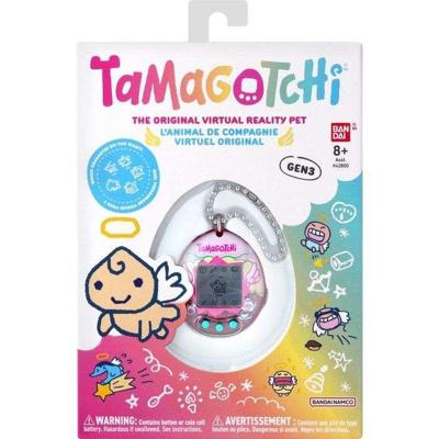Tamagotchi - BANDAI - Originele Tamagotchi - Angel Teacup - Virtueel elektronisch huisdier met kleurenscherm, 3 knoppen en spelletjes