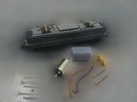micromotor NA004G motor ombouwset voor Arnold NS 1300, SNCF CC 7000, DB E03, BR 220.1, FP 9, Re 4/4 (old model) - thumbnail