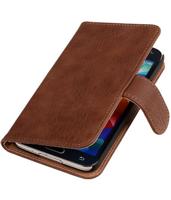 Bookwallet bark bruin hoes Samsung Galaxy S5 - thumbnail