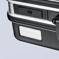 Gereedschapskoffer leeg grijs ABS KNIPEX - 6480042 - thumbnail