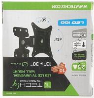 Techly ICA-LCD 201BK 30 Zwart flat panel muur steun - thumbnail