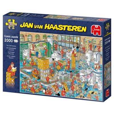 Jan Van Haasteren legpuzzel - de ambachtelijke brouwerij, 2000st. Jan Van Haasteren legpuzzel - de ambachtelijke brouwerij, 2000st.
