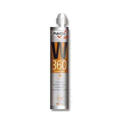 Polyfilla Pro W360 2K Houtreparatiepasta - 250 ml