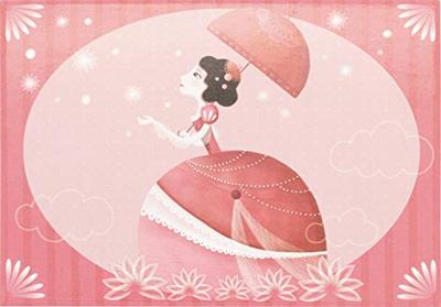 Ulysse sieradendoosje met muziek met ballerina parasol roze - thumbnail