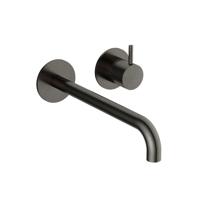 Hotbath Cobber Afbouwdeel - voor wastafelkraan - 25cm uitloop - Verouderd IJzer CB105EXT25AI - thumbnail