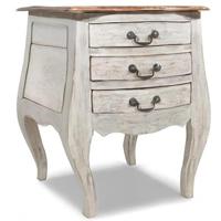 Nachtkastje 48x35x64 cm massief mahoniehout - thumbnail