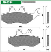 Newfren Remblokset fd0334 - thumbnail