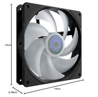 CoolerMaster Casefan SickleFlow 140 ARGB - thumbnail