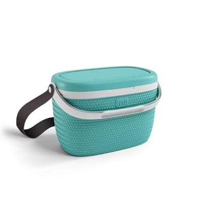 Linda Koelbox 18L Turquoise/Wit