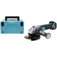 Makita haakse accu slijpmachine - DGA505ZJ - 18V - 125mm - excl. accu en lader - met veiligheidsschakelaar - in Mbox - thumbnail