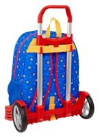 Schoolrugzak met Wielen Mickey Mouse Clubhouse Good day Blauw 33 x 42 x 14 cm - thumbnail